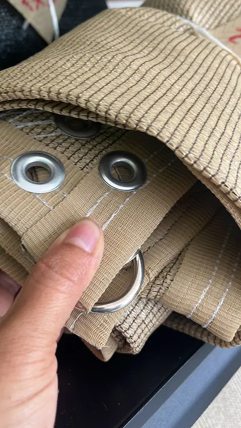 Malla sombra de 4x5 beige, 90%