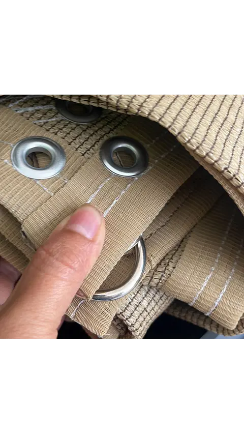 Malla sombra de 4x6 metros beige, 90%