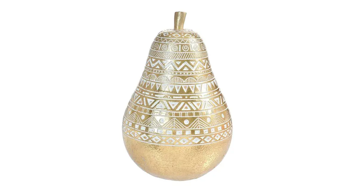 Figura Decorativa Pera Azteca Gold