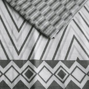 Juego de Sábanas T144 Illinois Grey Super King