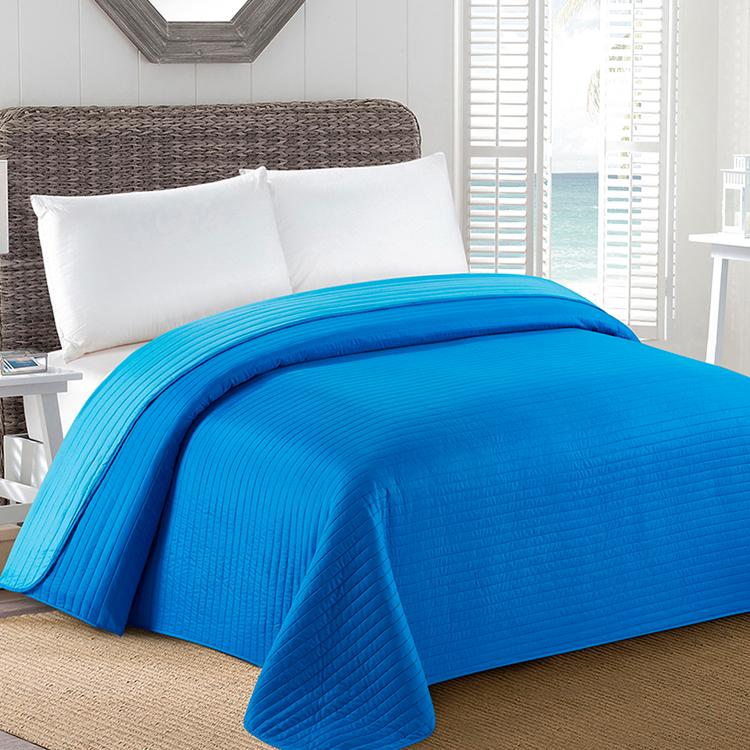 Cobertor Liso 1 Plaza California Azul