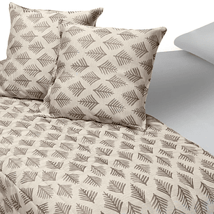 Piecera Con Fundas SK Aspen Tabaco