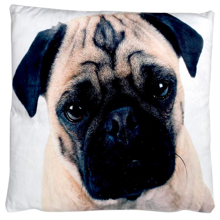 Funda de Cojín Pug
