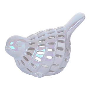 Figura Decorativa Ave Calado