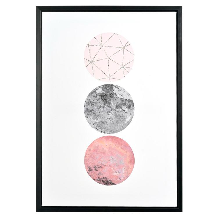 Cuadro Esferas Luna 50 x 70