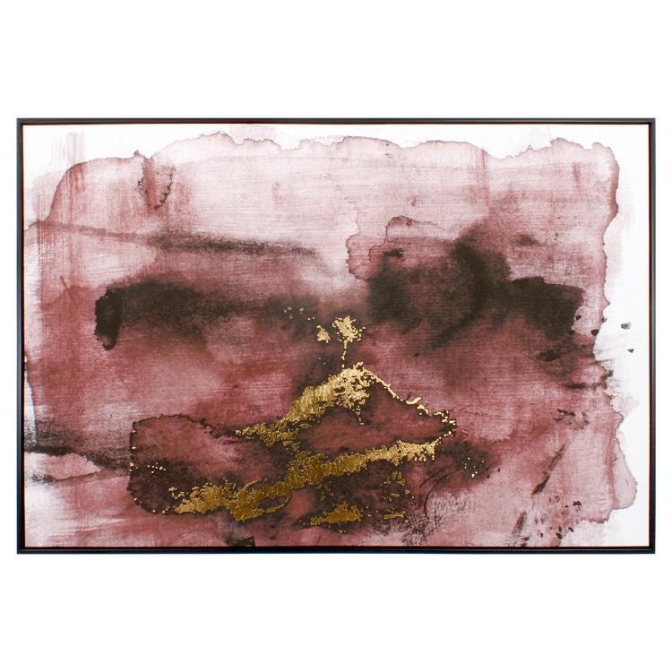 Cuadro Mural Abstracto Boceto Bordo 120X80