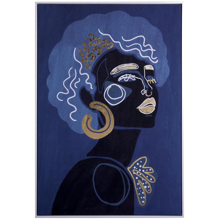 Cuadro Cambio de la Realidad (Dark slate blue) por Nicolás Romero