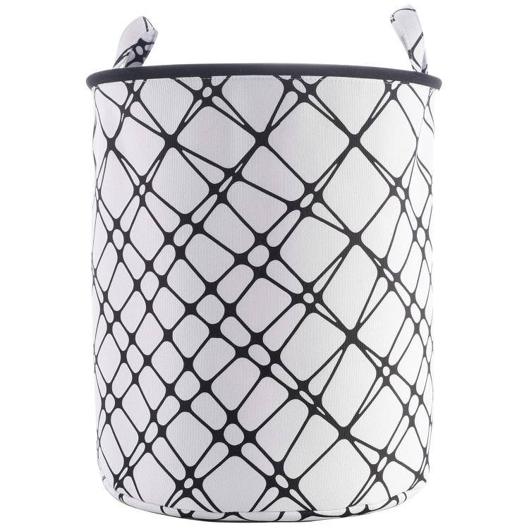Cesta Para Ropa Lineas Black