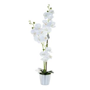 Planta Artificial Orquídea Maceta Cono