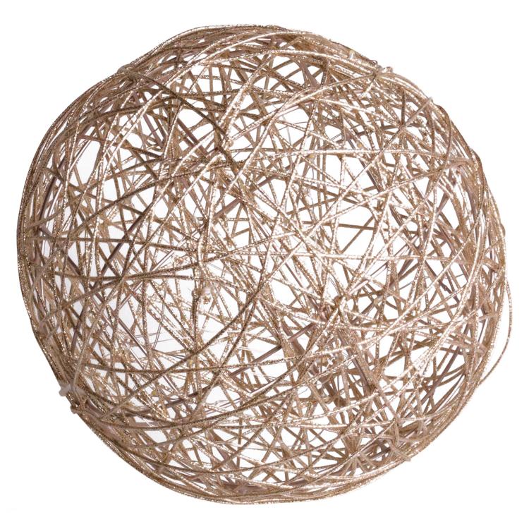 Esfera Luminosa Luces led Gold