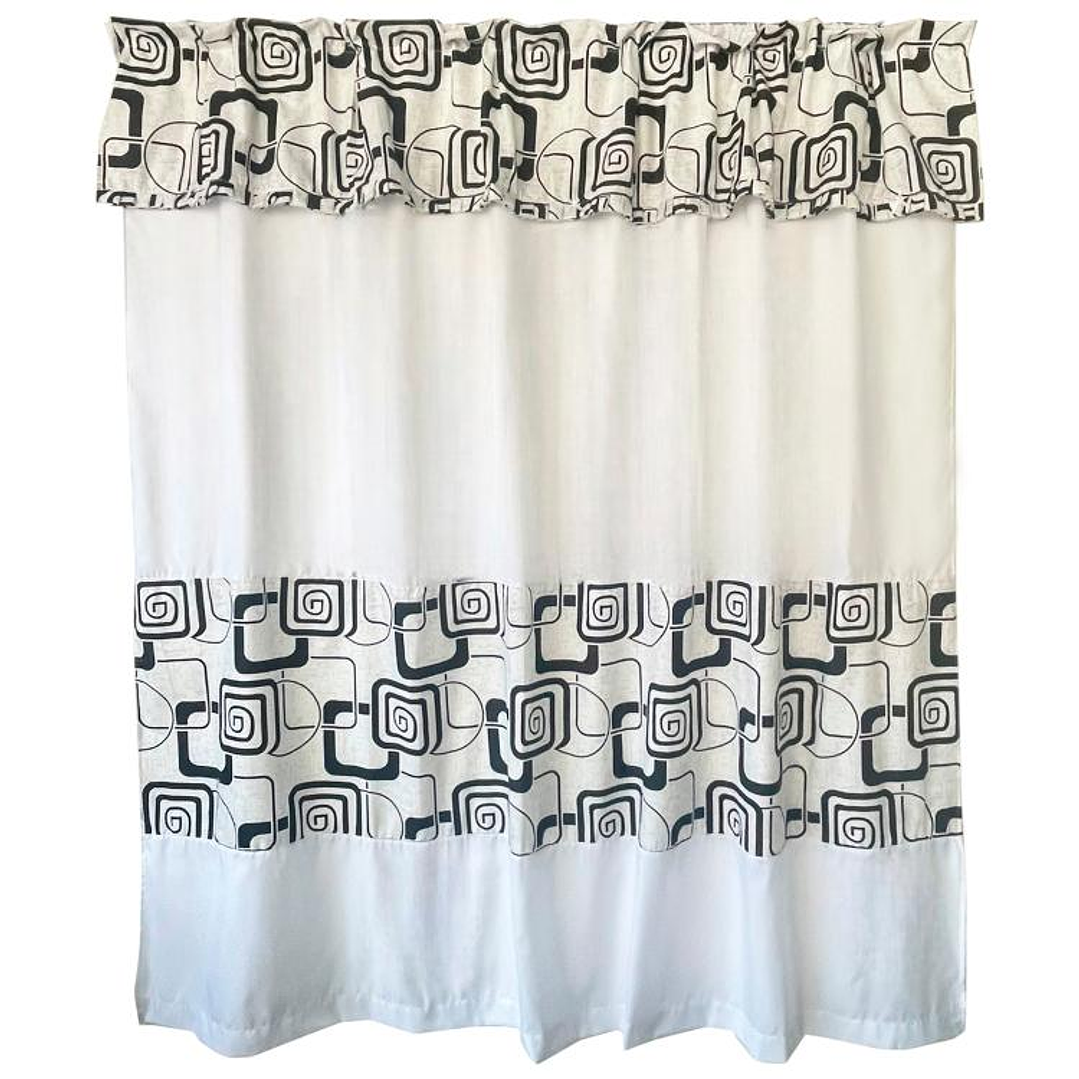 Juego Cortina para Baño California 4 Piezas 1