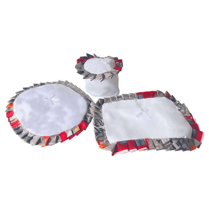 Juego Cortina para Baño Vintage 4 Piezas 3