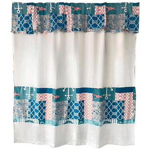 Juego Cortina para Baño Marina 4 Piezas