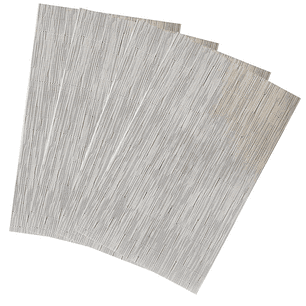 Set de Individuales Pagoda 4 Piezas Gris