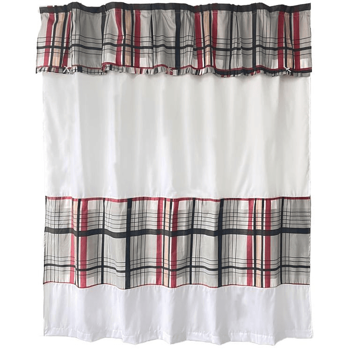 Juego Cortina para Baño Glasgow 4 Piezas  1