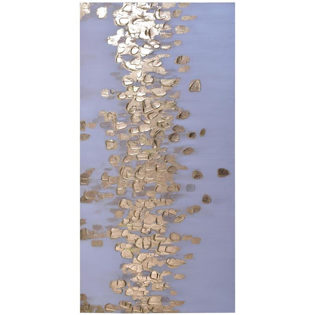 Cuadro Tornado Gold 140 x 70 1