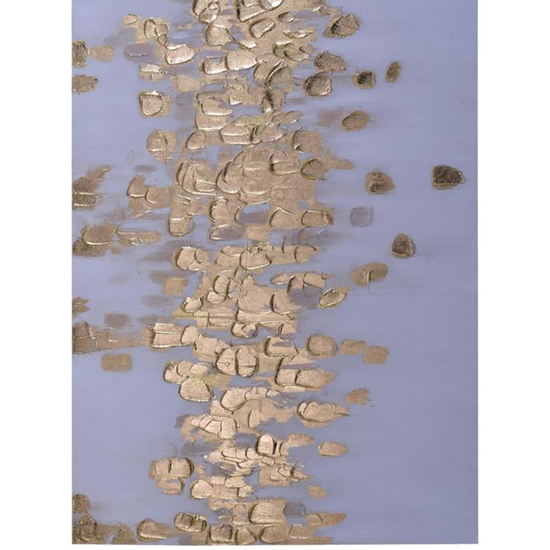 Cuadro Tornado Gold 140 x 70 2