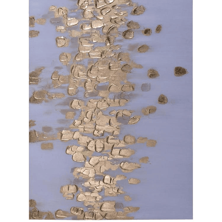 Cuadro Tornado Gold 140 x 70 2