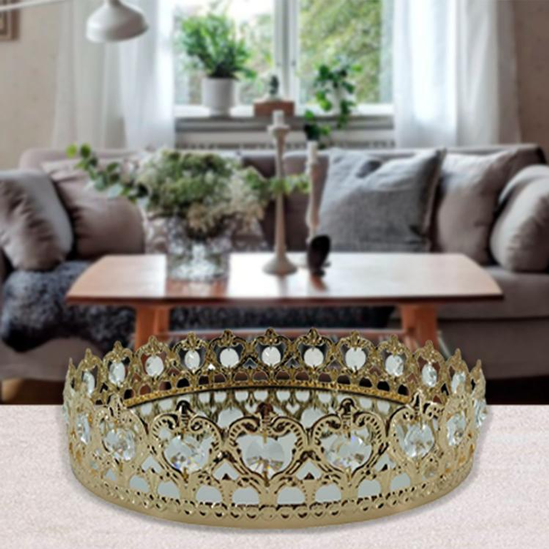 Centro de Mesa Crown Gold 4