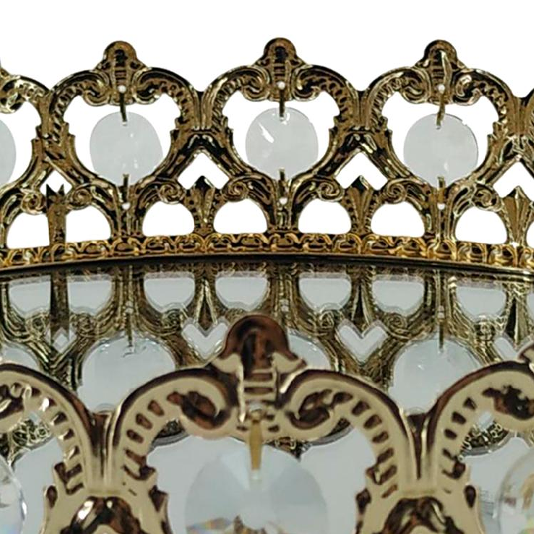 Centro de Mesa Crown Gold 3