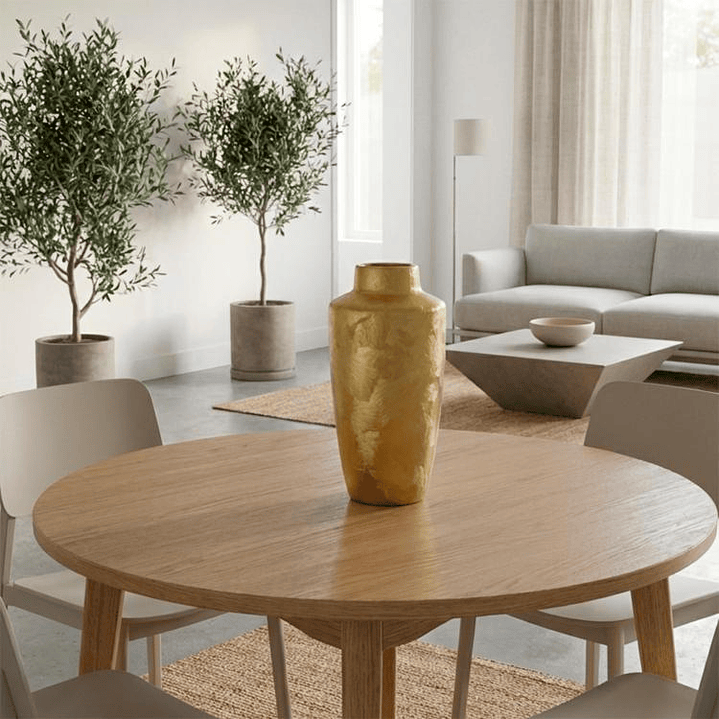 Jarrón Decorativo Samara Gold Mediano 4