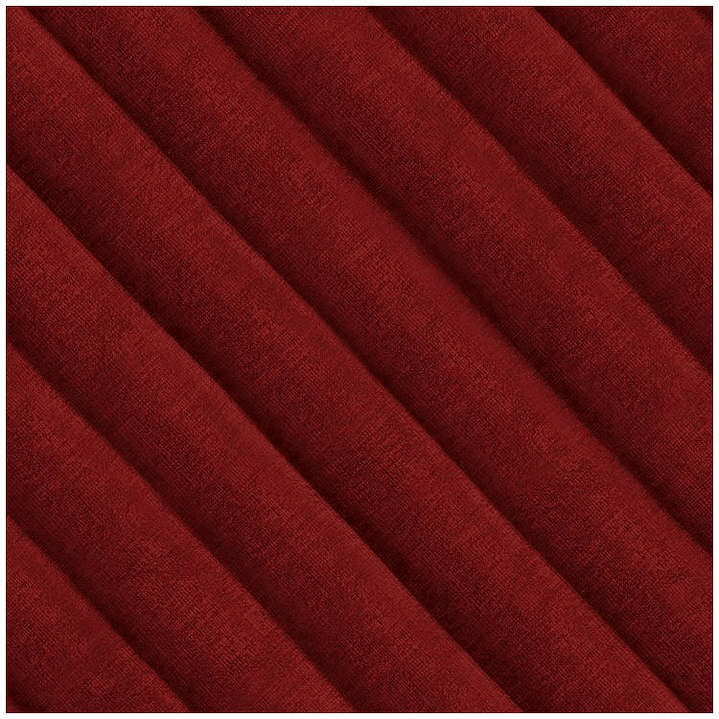 Piecera Con Fundas Velvet Burdeo 3