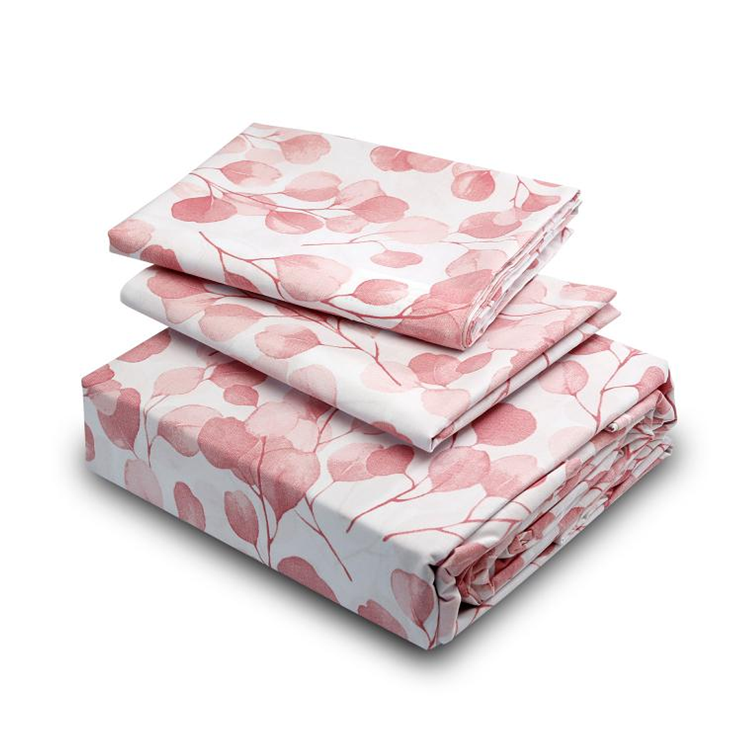 Juego de Sábanas T144 1,5 Plazas Fiama Palo Rosa 2