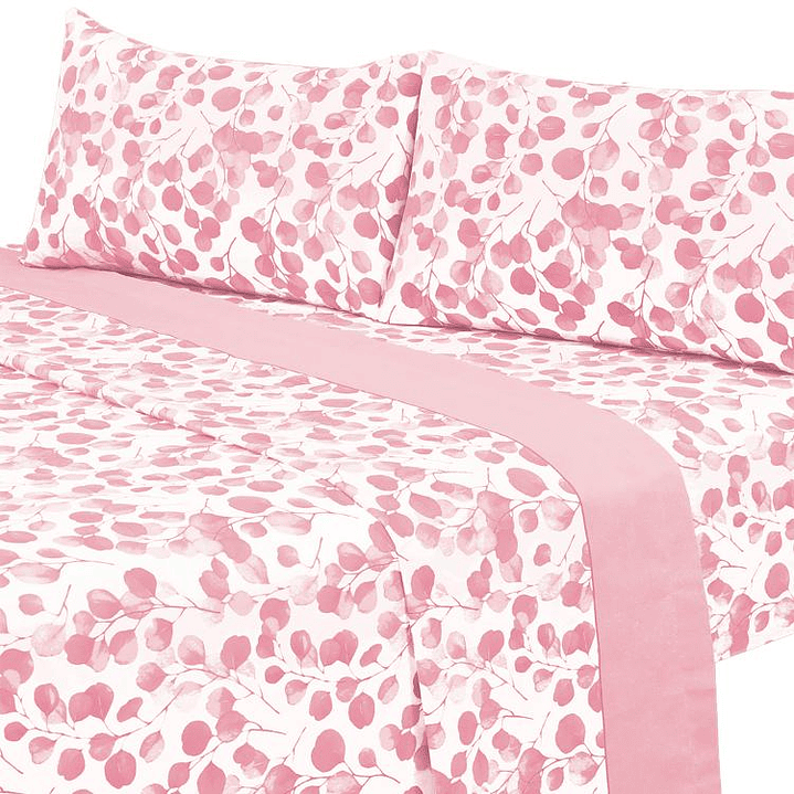 Juego de Sábanas T144 1,5 Plazas Fiama Palo Rosa 4