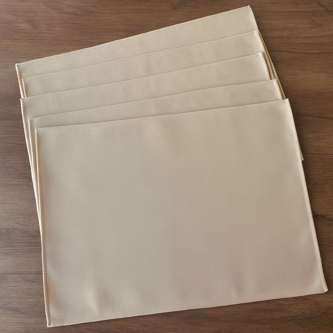 Individuales Lino Crudo SET 6  1