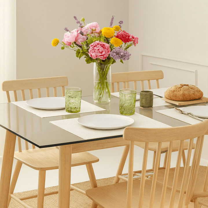 Individuales Lino Crudo SET 6  2