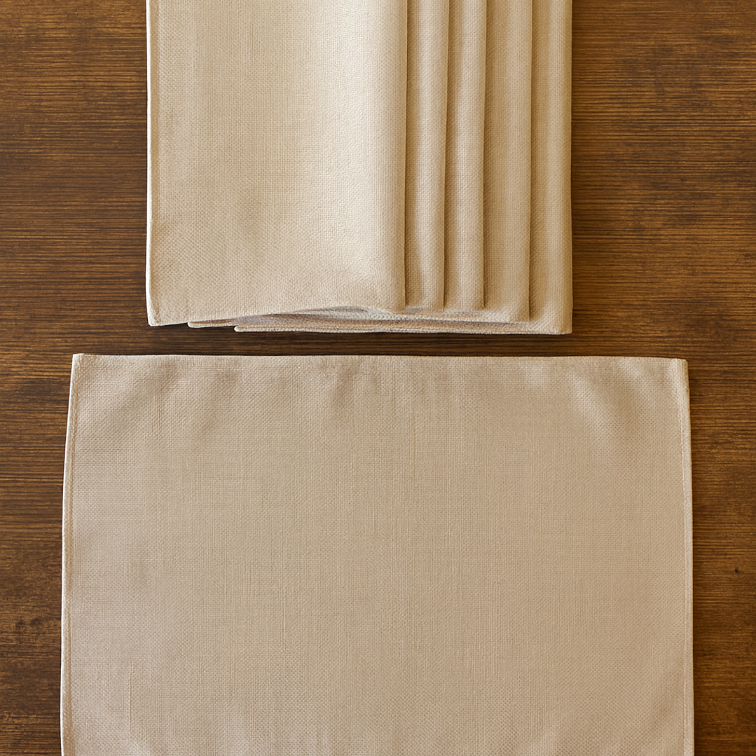 Individuales Lino Crudo SET 6  4