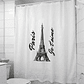Cortina para Baño Estampada Eiffel Paris con Forro - Miniatura 3