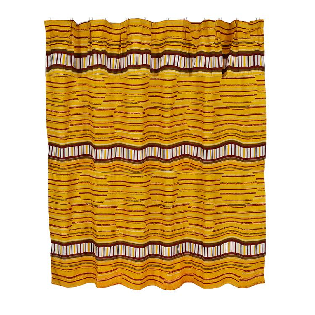 Cortina para Baño Diseño Estocolmo sin Forro 1