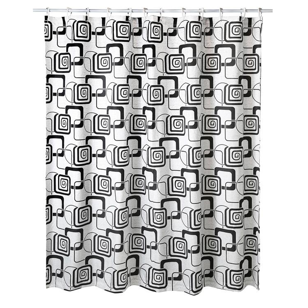 Cortina de Baño Diseño California sin Forro 1