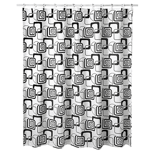 Cortina de Baño Diseño California sin Forro