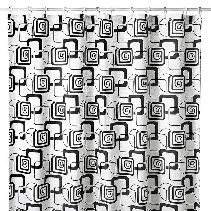 Cortina de Baño Diseño California sin Forro 2