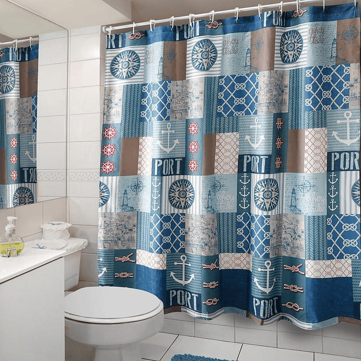 Cortina para Baño Marina sin Forro 3