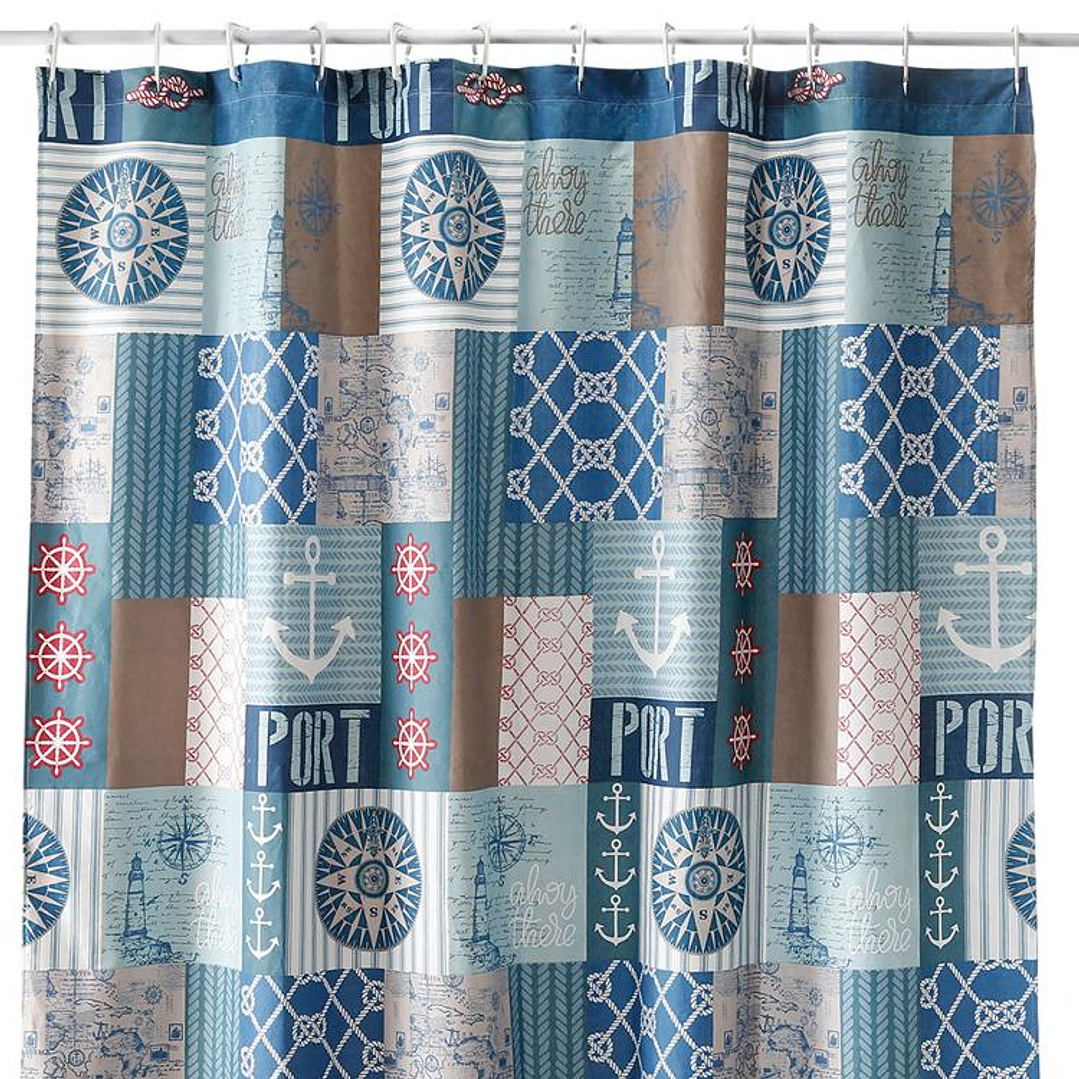 Cortina para Baño Marina sin Forro 2