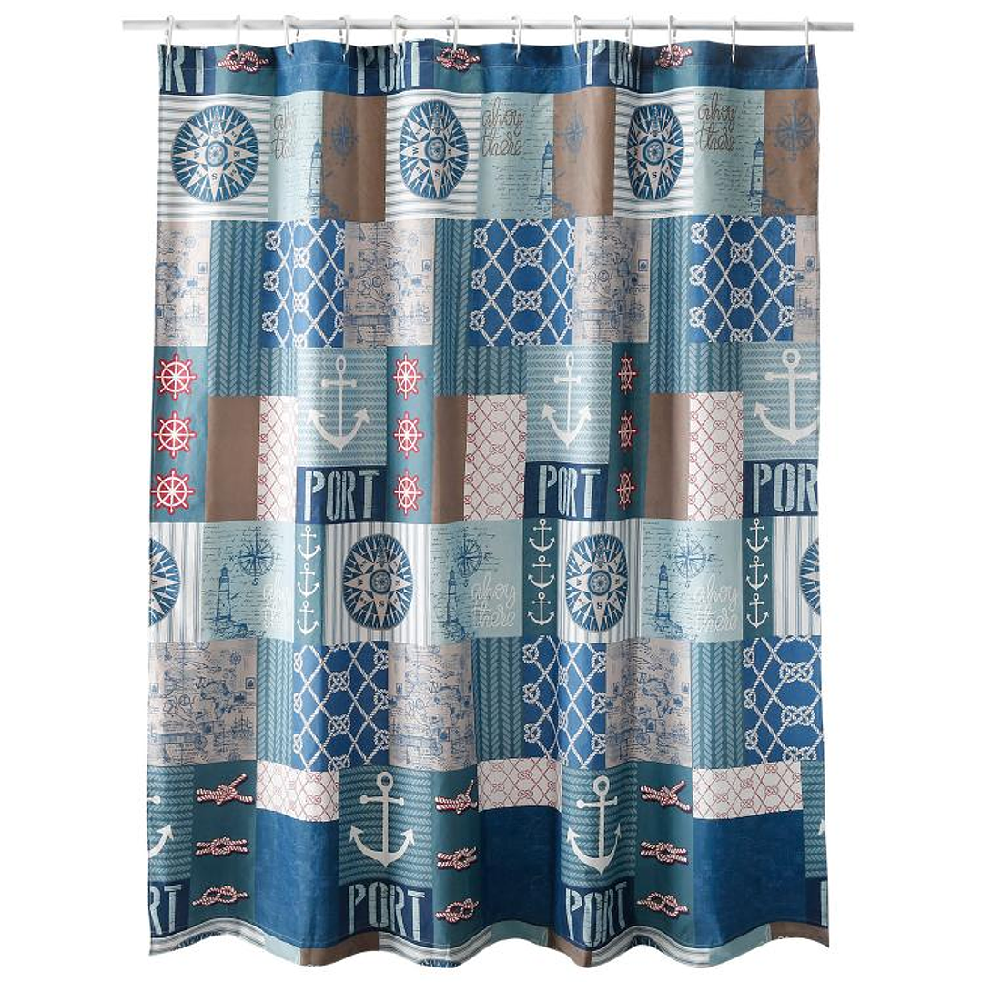 Cortina para Baño Marina sin Forro 1