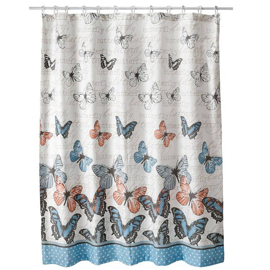 Cortina para Baño Diseño Spring sin Forro 1