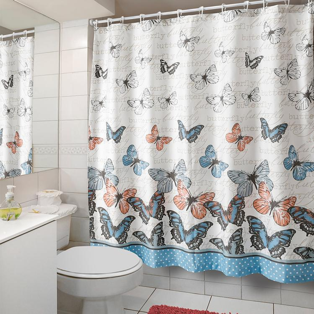 Cortina para Baño Diseño Spring sin Forro 3