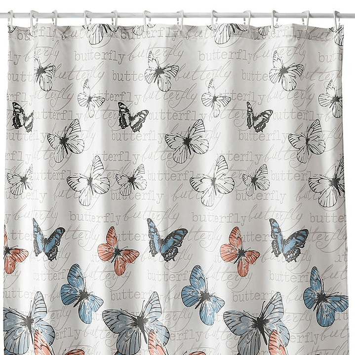 Cortina para Baño Diseño Spring sin Forro 2