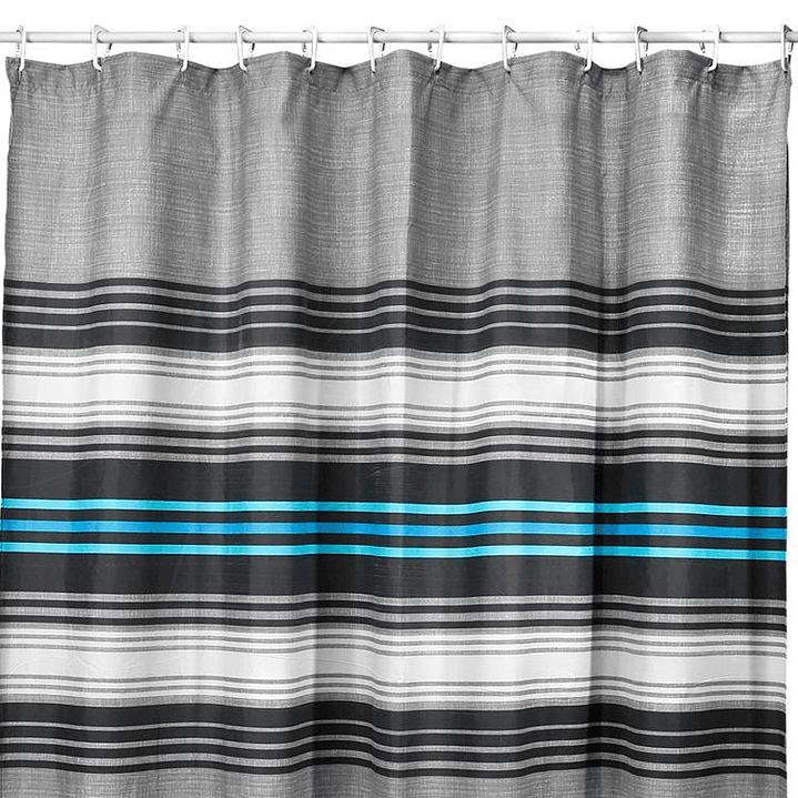 Cortina de Baño Diseño Boston sin Forro 2