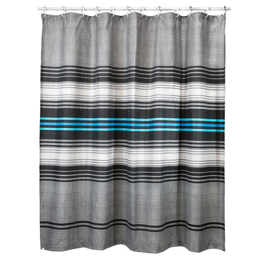 Cortina de Baño Diseño Boston sin Forro 1