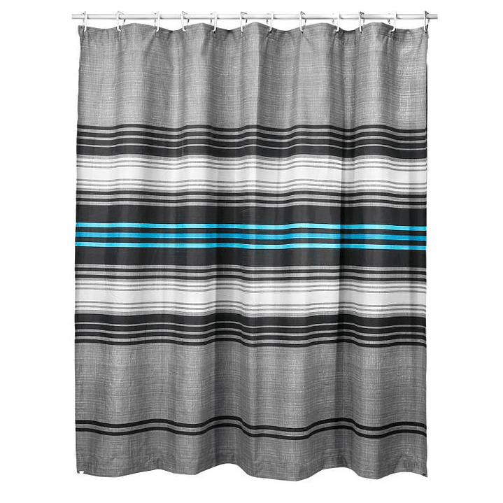 Cortina de Baño Diseño Boston sin Forro 1