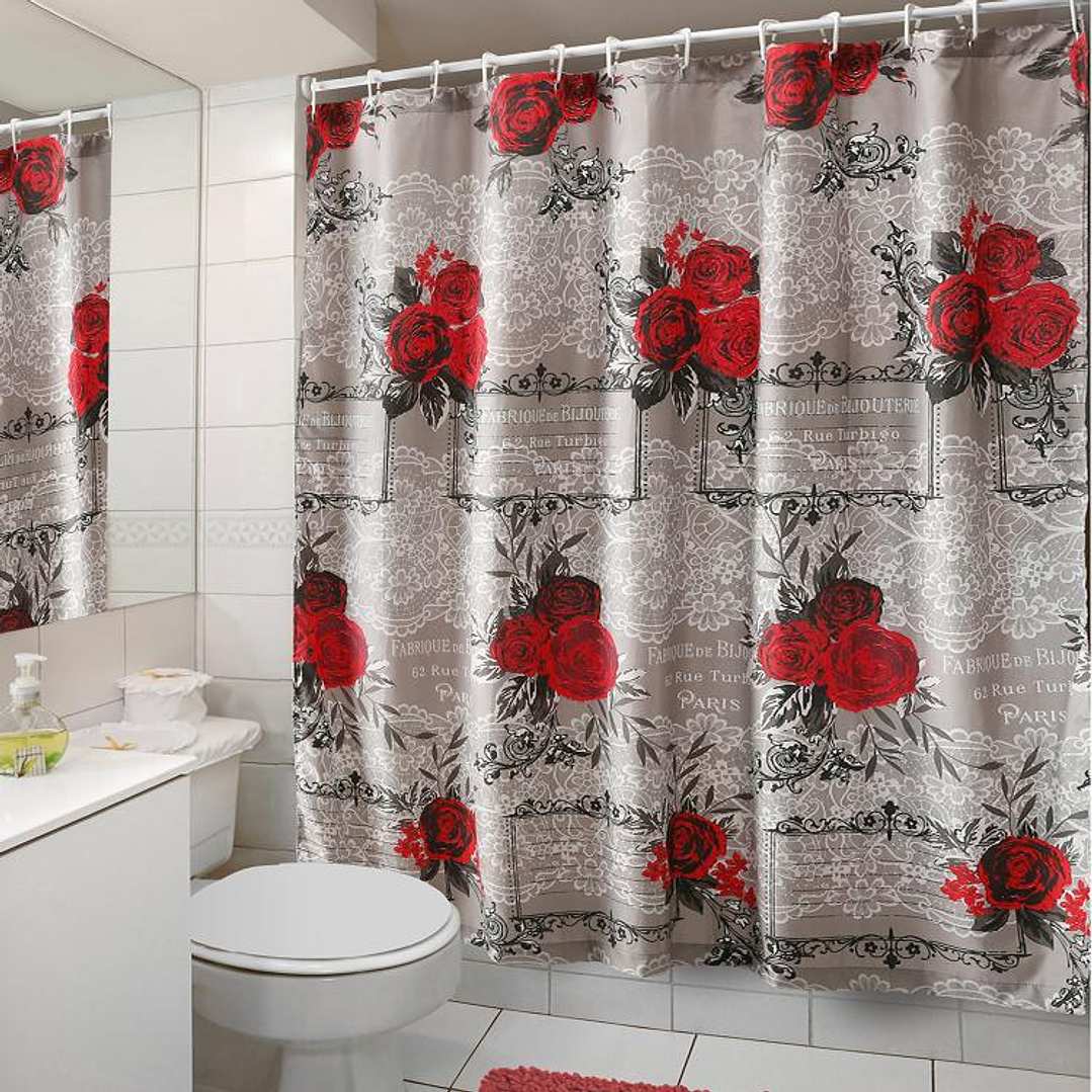 Cortina de Baño Diseño Turbigo sin Forro 3