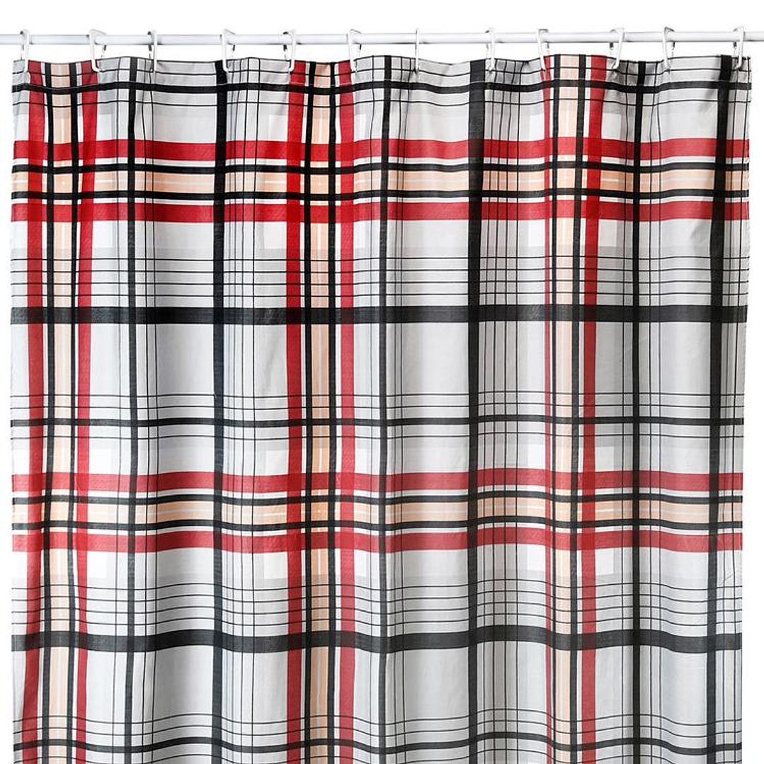 Cortina de Baño Diseño Glasgow sin Forro 2