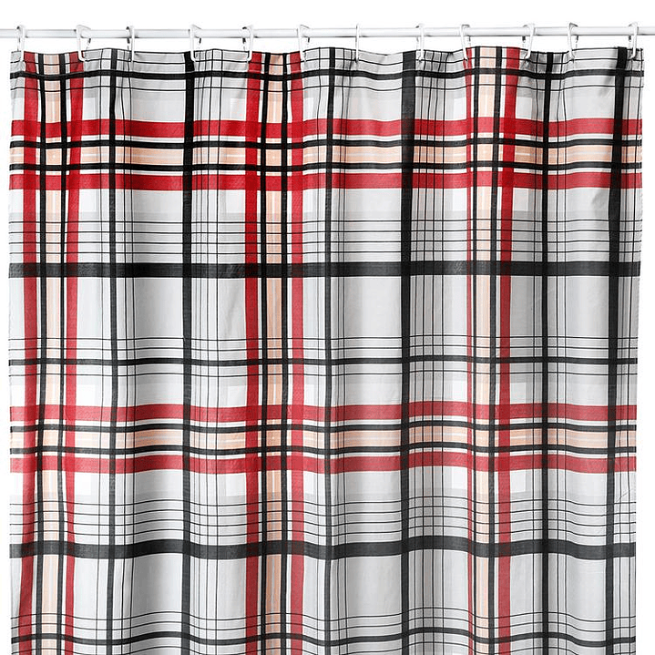 Cortina de Baño Diseño Glasgow sin Forro 2