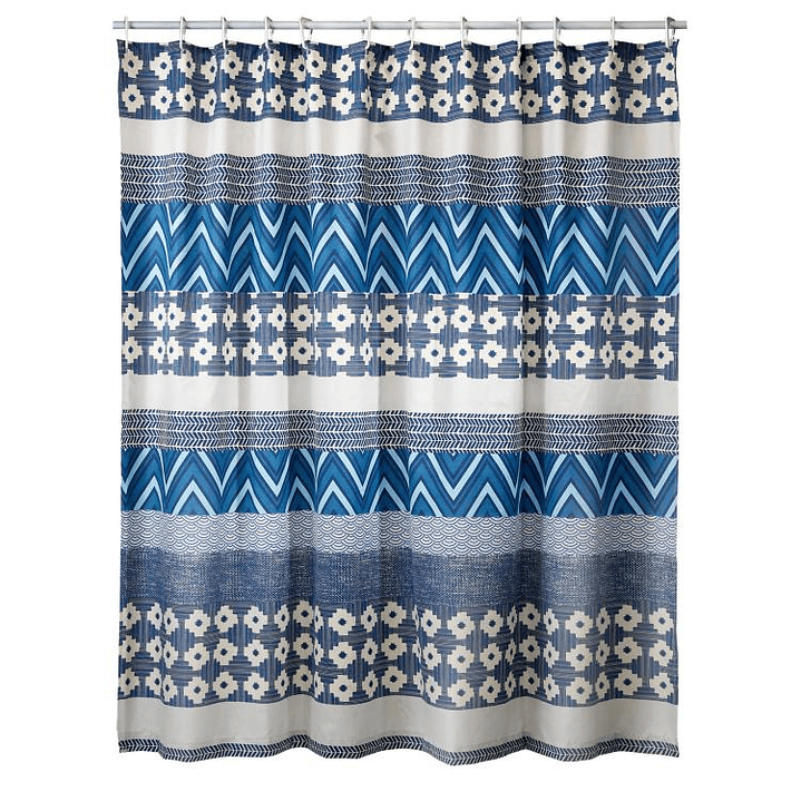 Cortina de Baño Diseño Philadelphia sin Forro 1