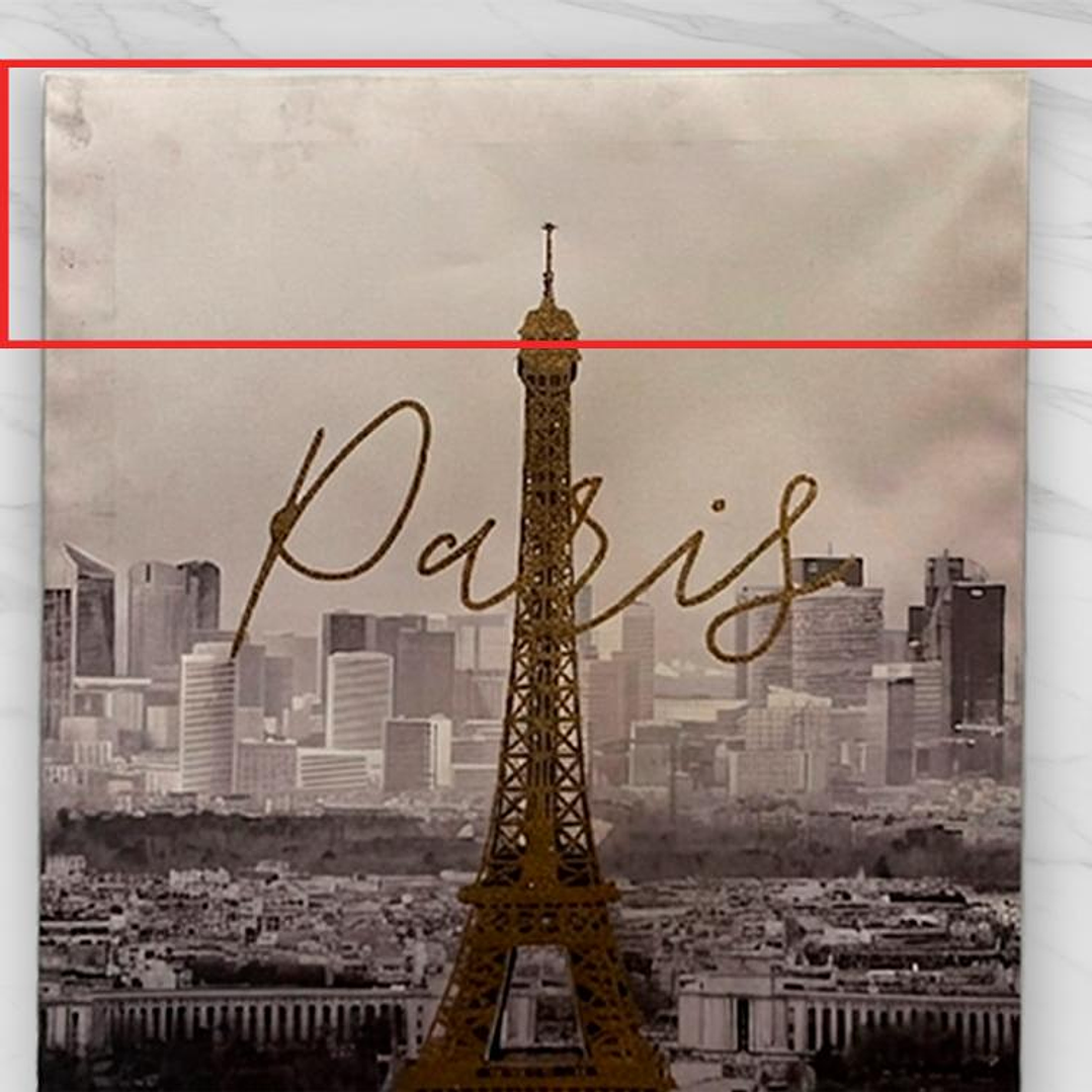 Cuadro Eiffel Vintage - OUTLET 2